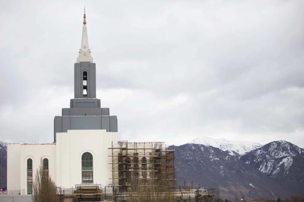 Construcción Templo de Orem Utah