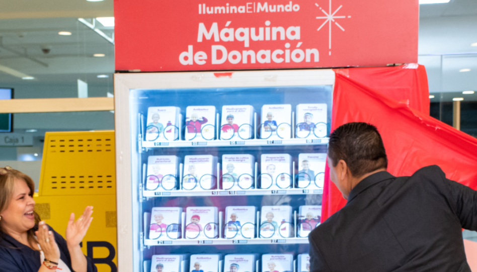 Maquinas de donación en Guatemala